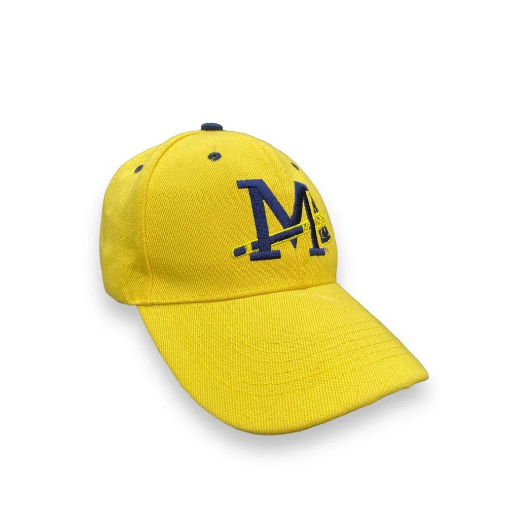 Mississippi Braves Rare Limited Edition‎ Stadium Giveaway Yellow Hat Strapback